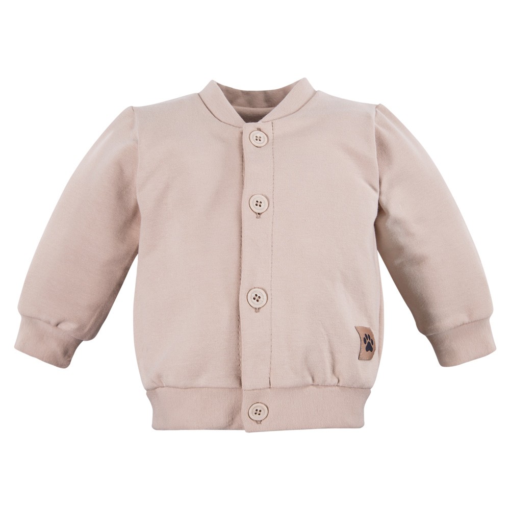 Bluza dziecięca gładka beżowa EV