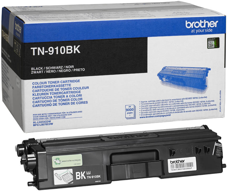 Toner Brother (TN910BK), 9000 stron, black (czarny)