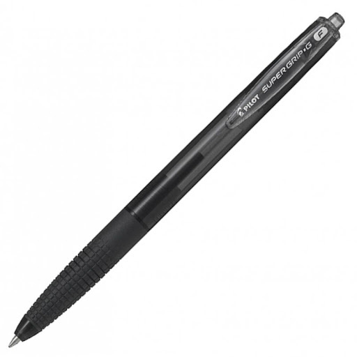 Długopis automatyczny Pilot, Super Grip G, 0.7mm, czarny