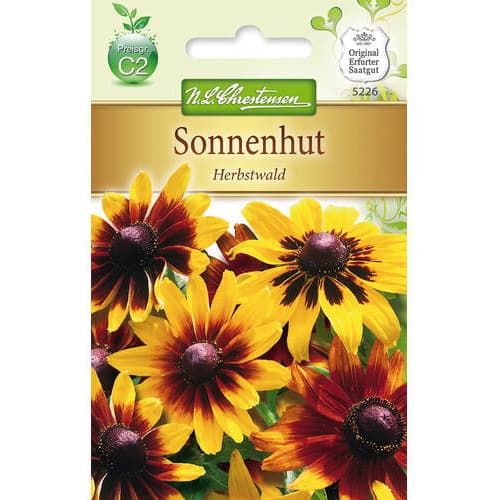 1 pac, Rudbeckia (Bulgări de soare) Autumn Forrest - Semințe: Mod de ambalare: 1 pac