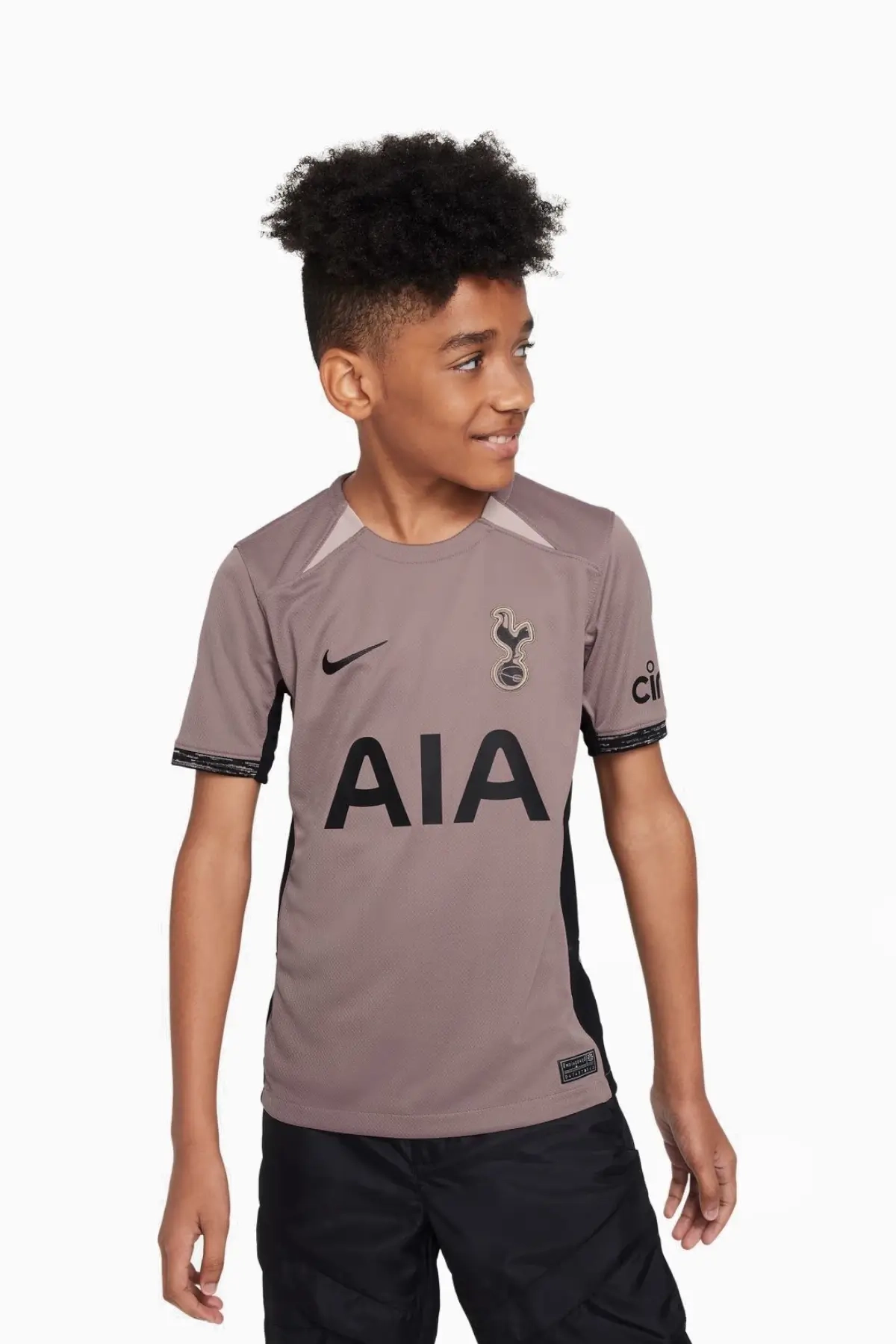 Koszulka Nike Tottenham Hotspur 23/24 Trzecia Stadium Junior - Brązowy