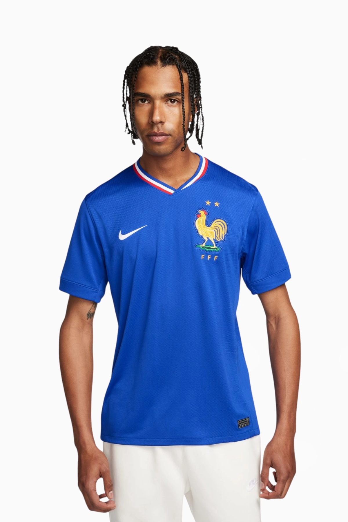 Koszulka Reprezentacji Francji Nike 2024 Domowa Stadium - Niebieski
