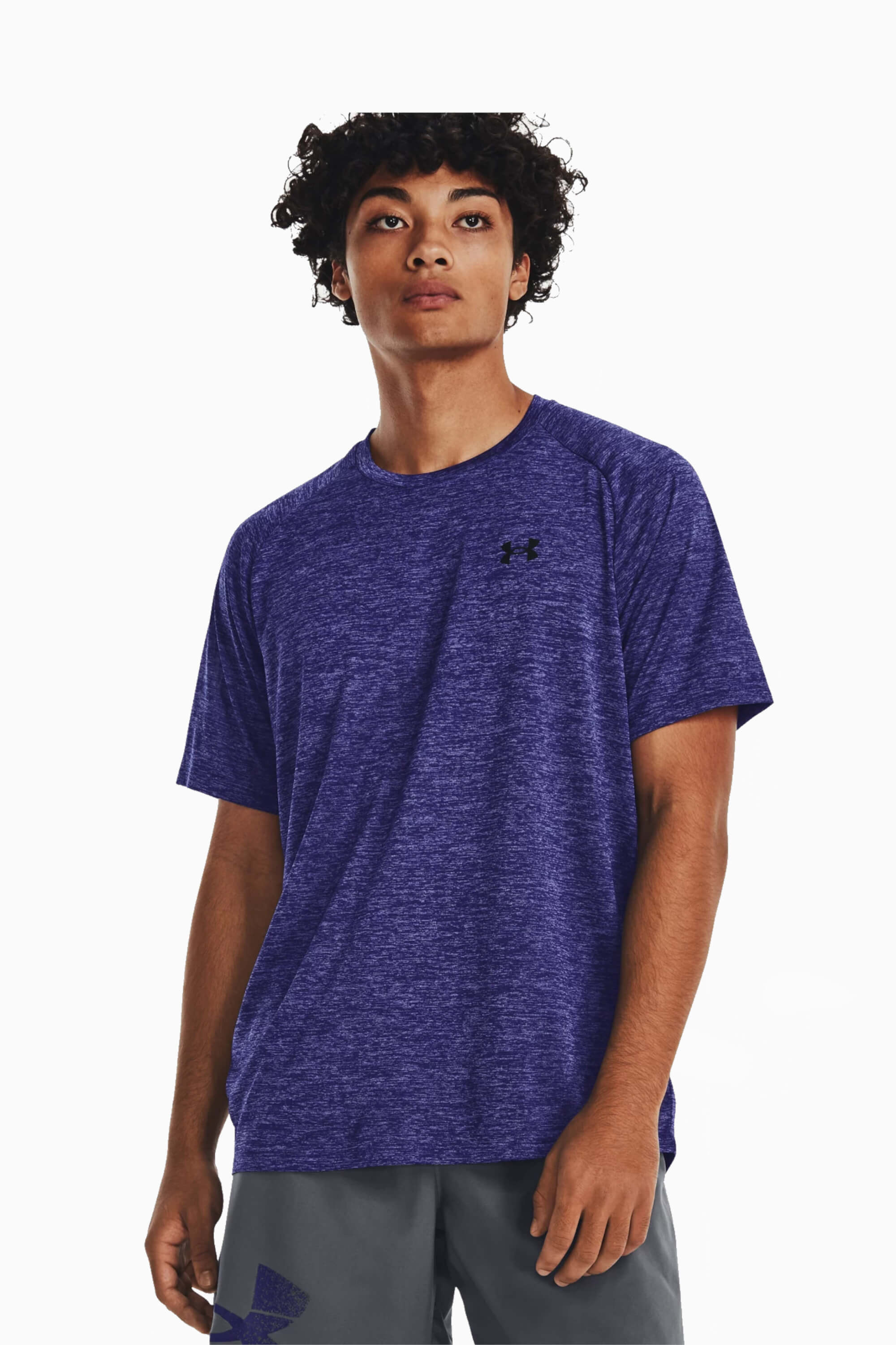Koszulka Under Armour Tech Tee 2.0 - Fioletowy