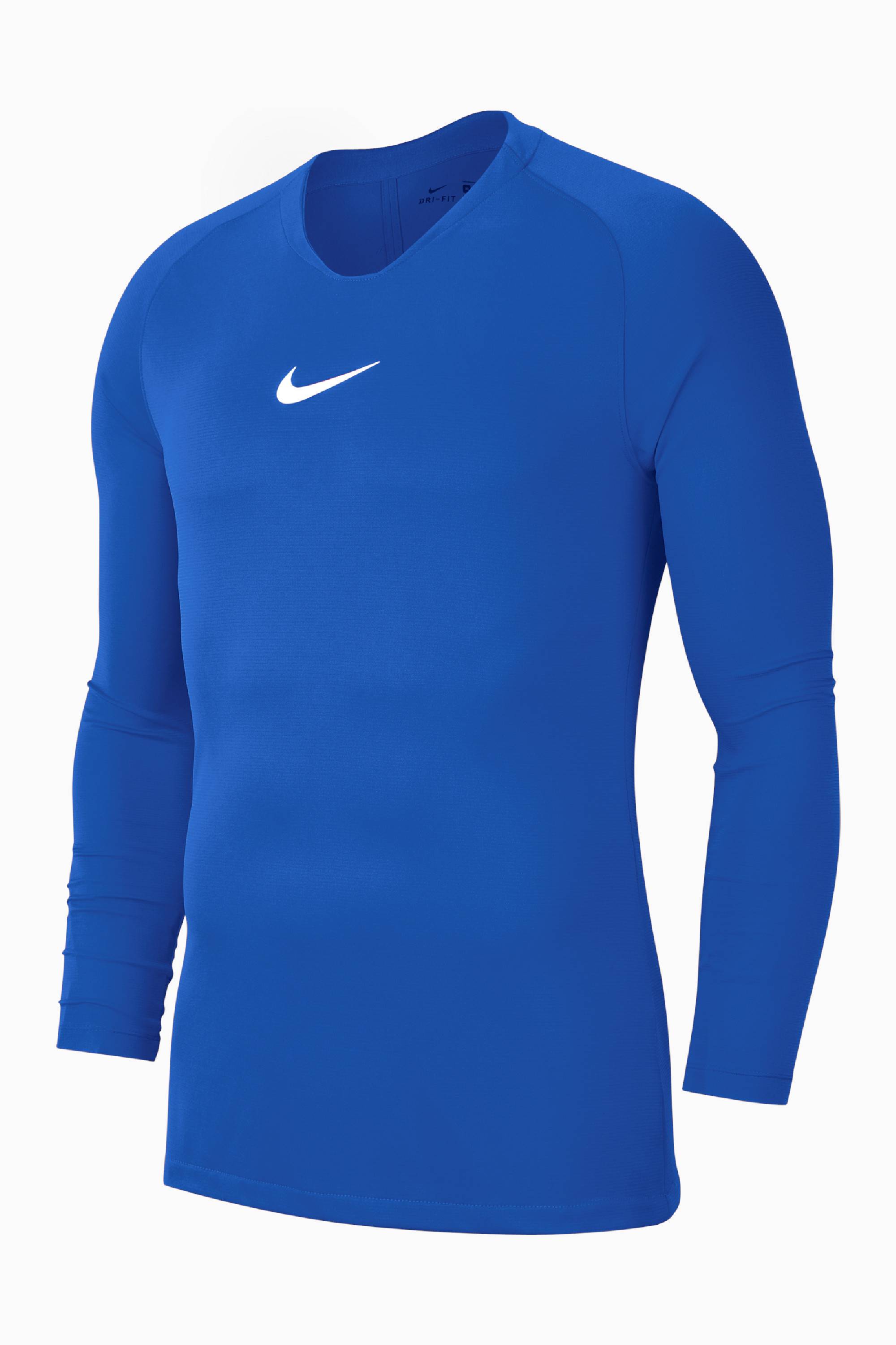 Koszulka Termoaktywna Nike Dry Park First Layer LS - Niebieski