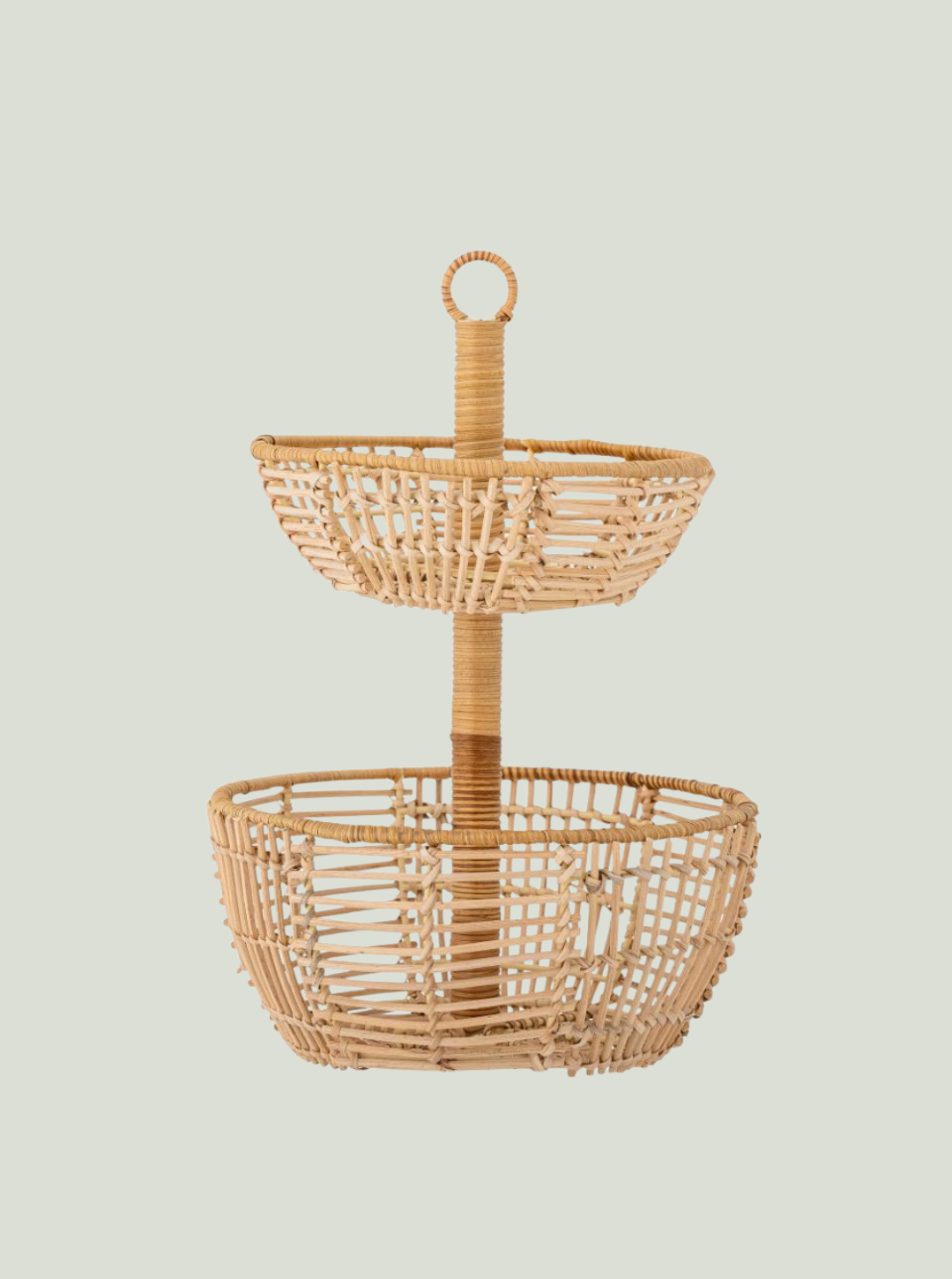 Taca Gena Etagere, Natura, Rattan Bloomingville