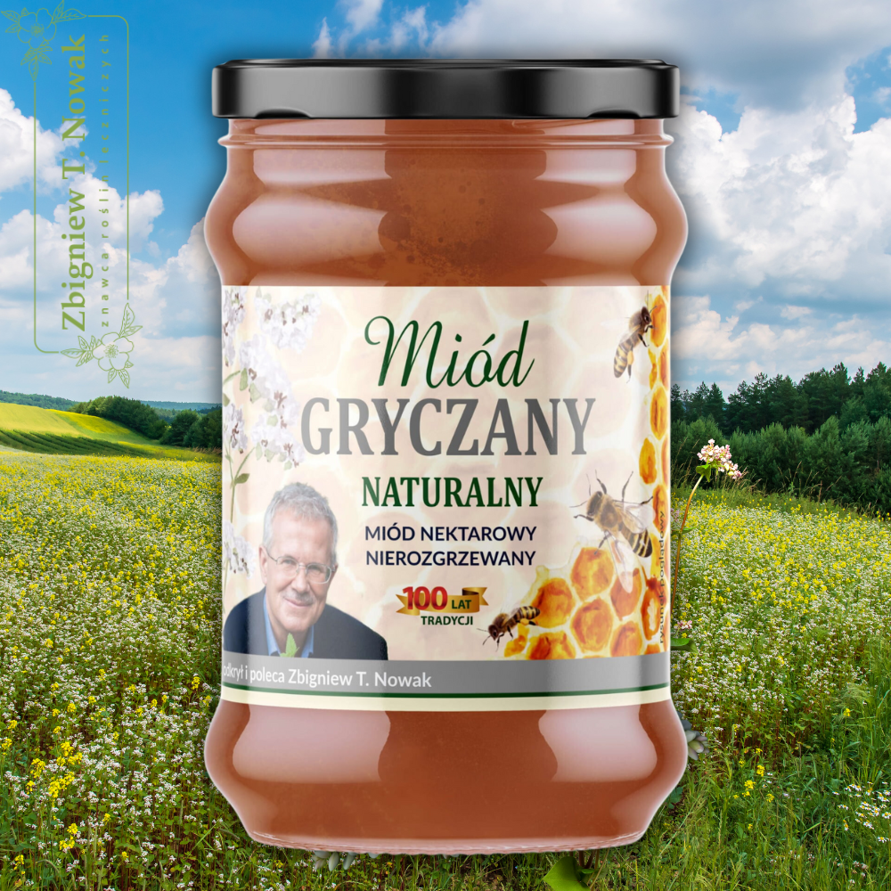 Miód GRYCZANY- 380 g Zbigniew T. Nowak