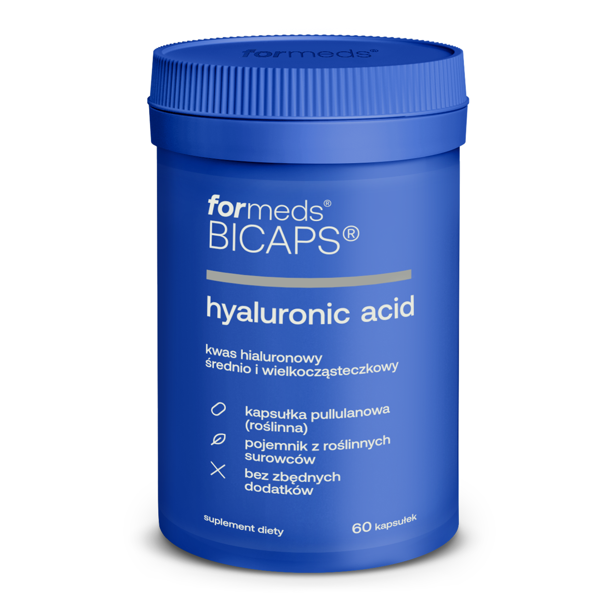 BICAPS HYALURONIC ACID 60kaps. Formeds