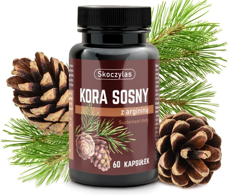Kora Sosny z argininą Skoczylas 60kaps.