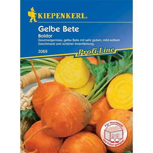 1 szt, Cékla Yellow Boldor - Magok: Mod de ambalare: 1 db