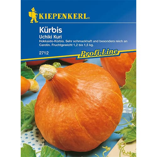 1 szt, Tök Uchiki Kuri F1 - Magok: Mod de ambalare: 1 db