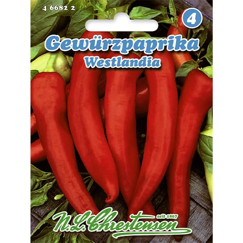 1 szt, Gewürzpaprika Westlandia - Samen: Ilość w opakowaniu: 1 Stück