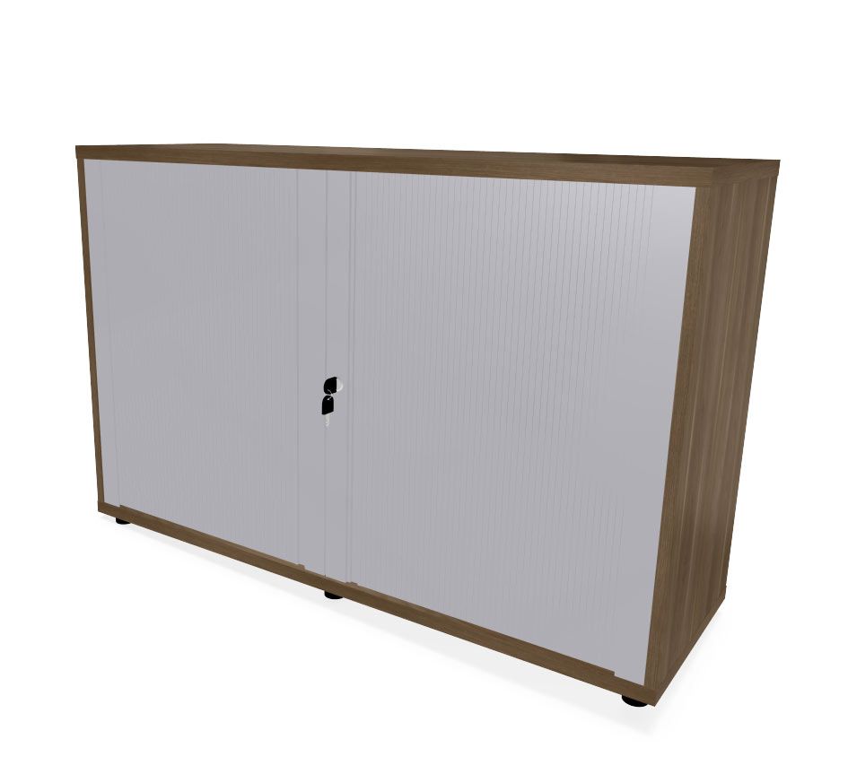 HEBE TS211 regał z żaluzją 120,2x40x79,2h