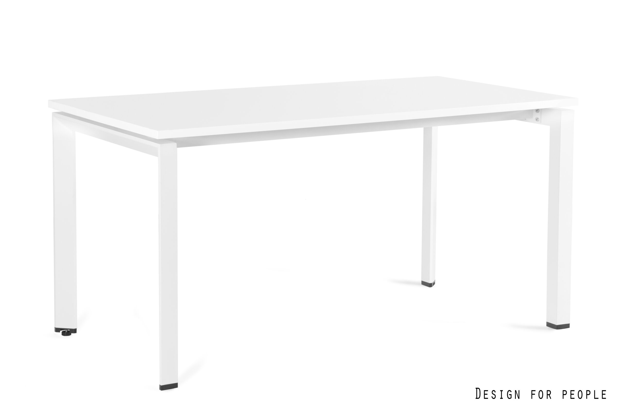 PASON Manager Desk biurko systemowe, biały stelaż, blat