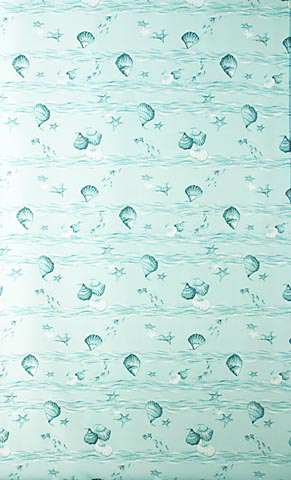 Duschy Mussla zasłona prysznicowa 200x180 cm zielona 621-90