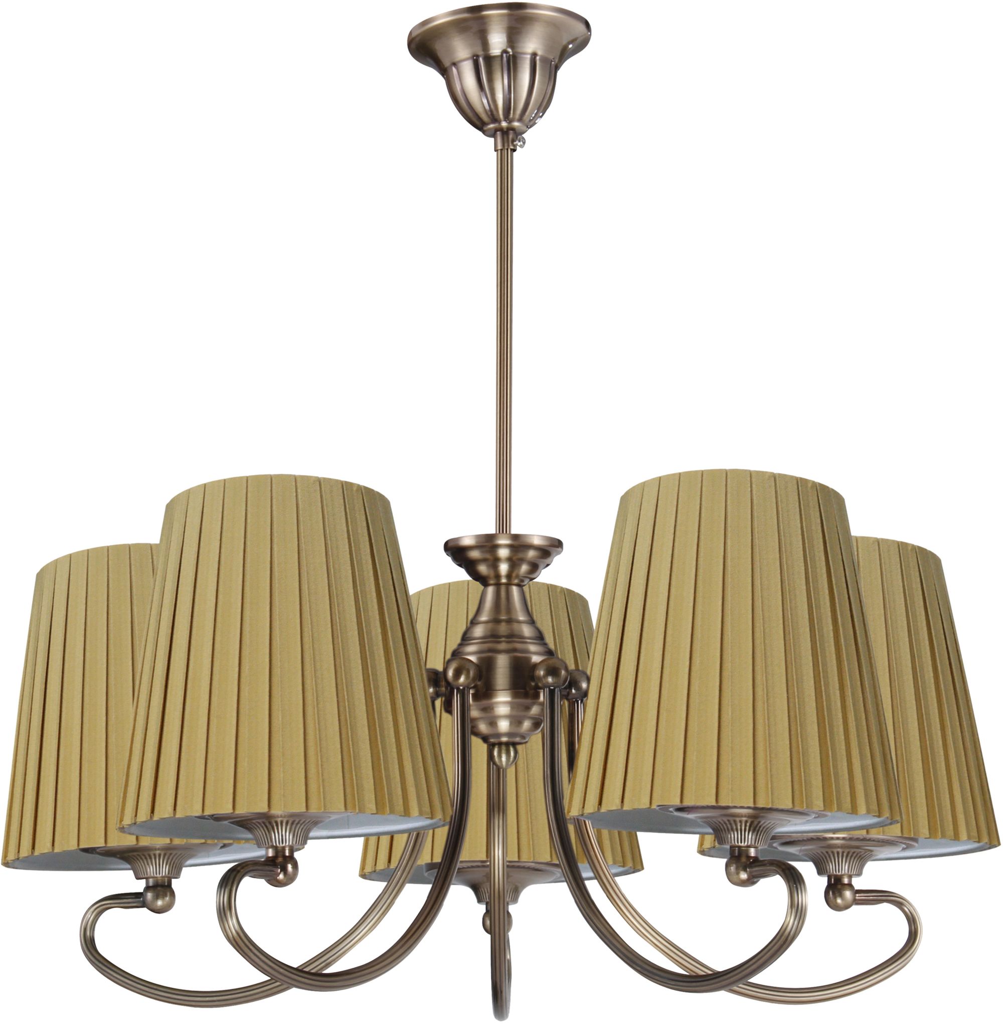 Candellux Mozart lampa podsufitowa 5x60W patyna/miodowa 35-34083