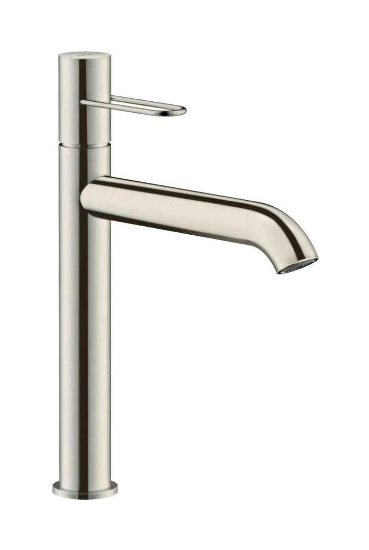 Axor Uno 190 bateria umywalkowa stojąca wysoka EcoSmart nikiel szczotkowany 38032820