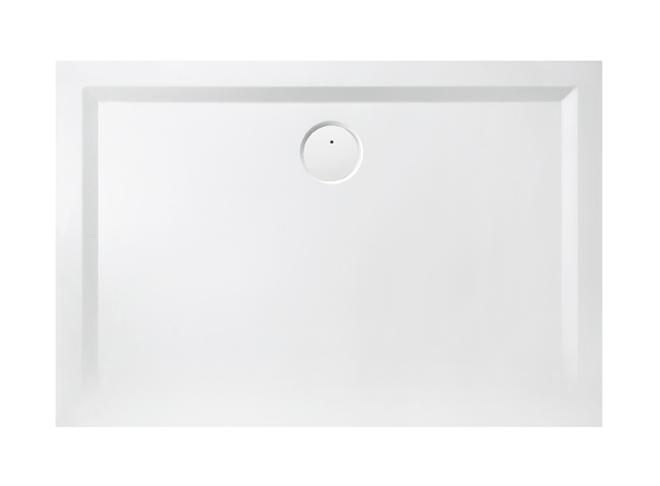 Sanplast Space Mineral brodzik 100x80 cm prostokątny B-M/Space biały 645-290-0330-01-000