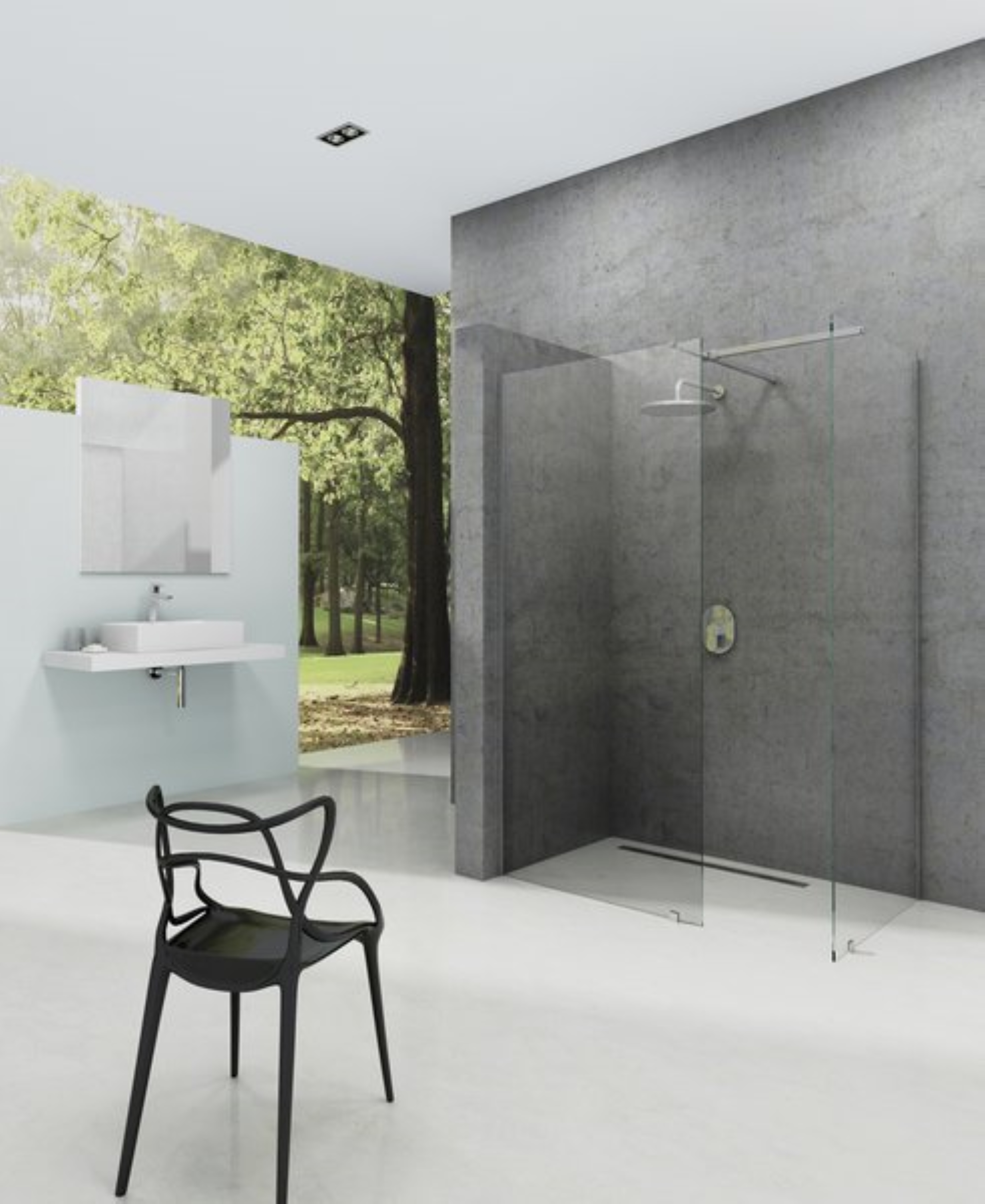Ravak Walk-In ścianka prysznicowa walk-in 160 cm srebrny połysk/szkło przezroczyste GW9WS0C00Z1