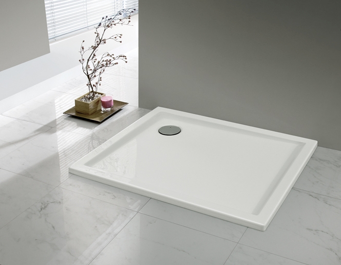 Sanplast Prestige brodzik 75x90 cm prostokątny biały Bza/PR biały 615-070-1220-01-000