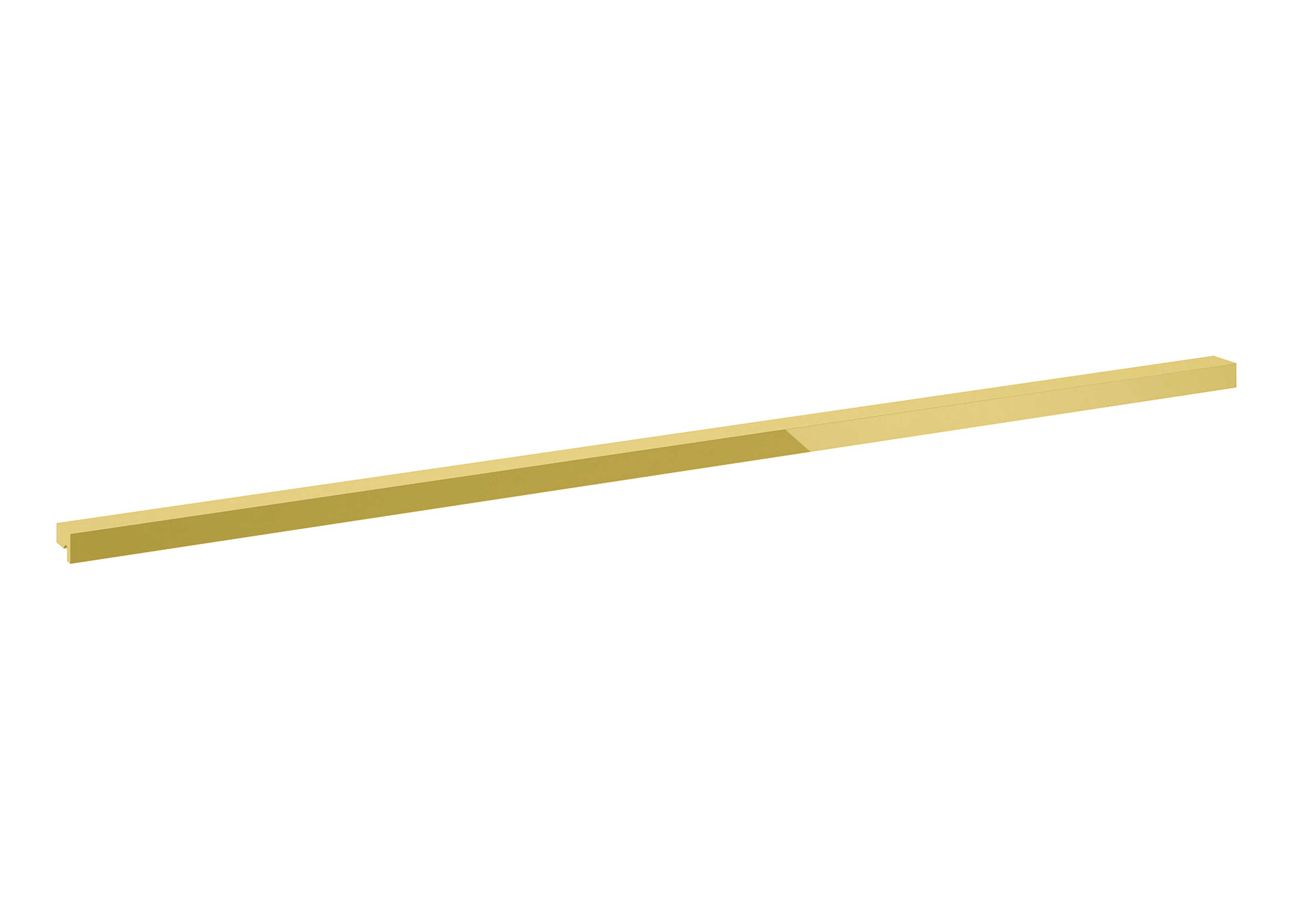 Roca Kwadro uchwyt do szafki 80 cm złoty A817031557