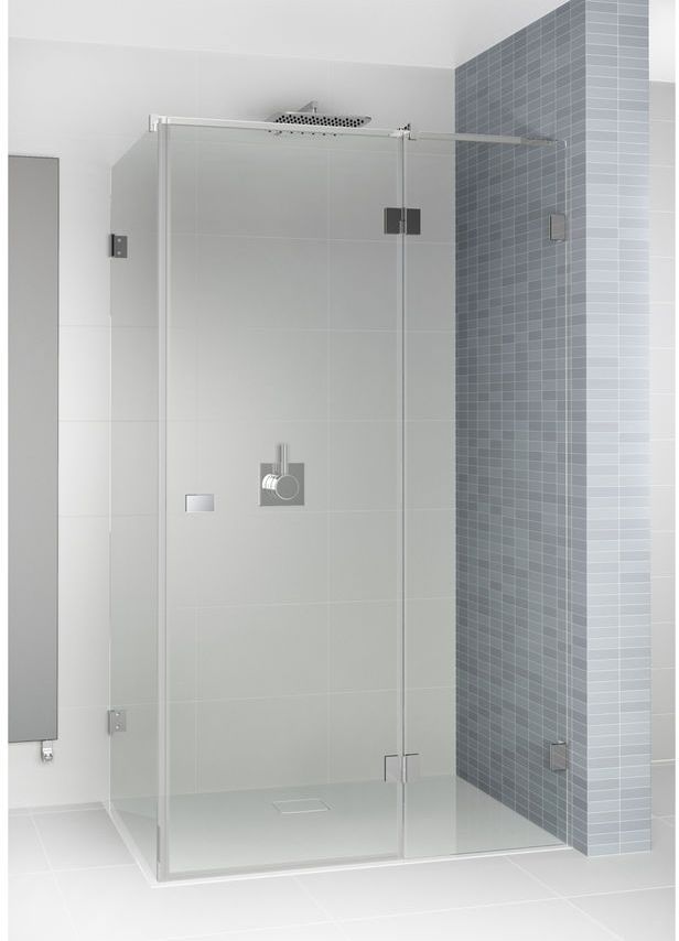 Riho Scandic NXT X203 kabina prysznicowa 140x80 cm prostokątna prawa chrom błyszczący/szkło przezroczyste G001072120