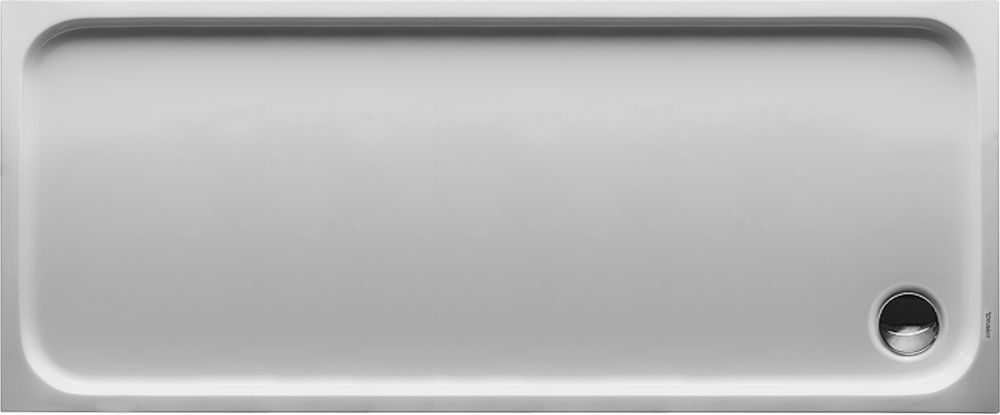 Duravit D-Code brodzik 170x70 cm prostokątny Antislip biały 720096000000001