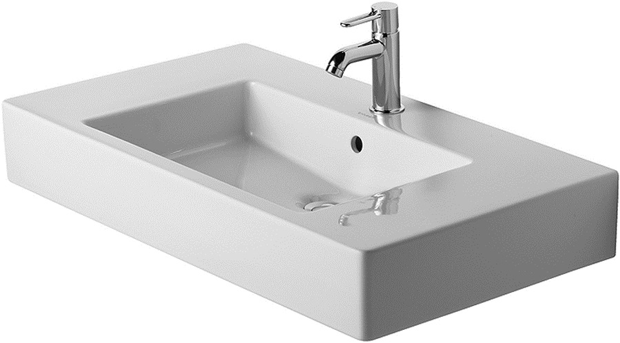 Duravit Vero umywalka 85x49 cm meblowa prostokątna biała 0329850000