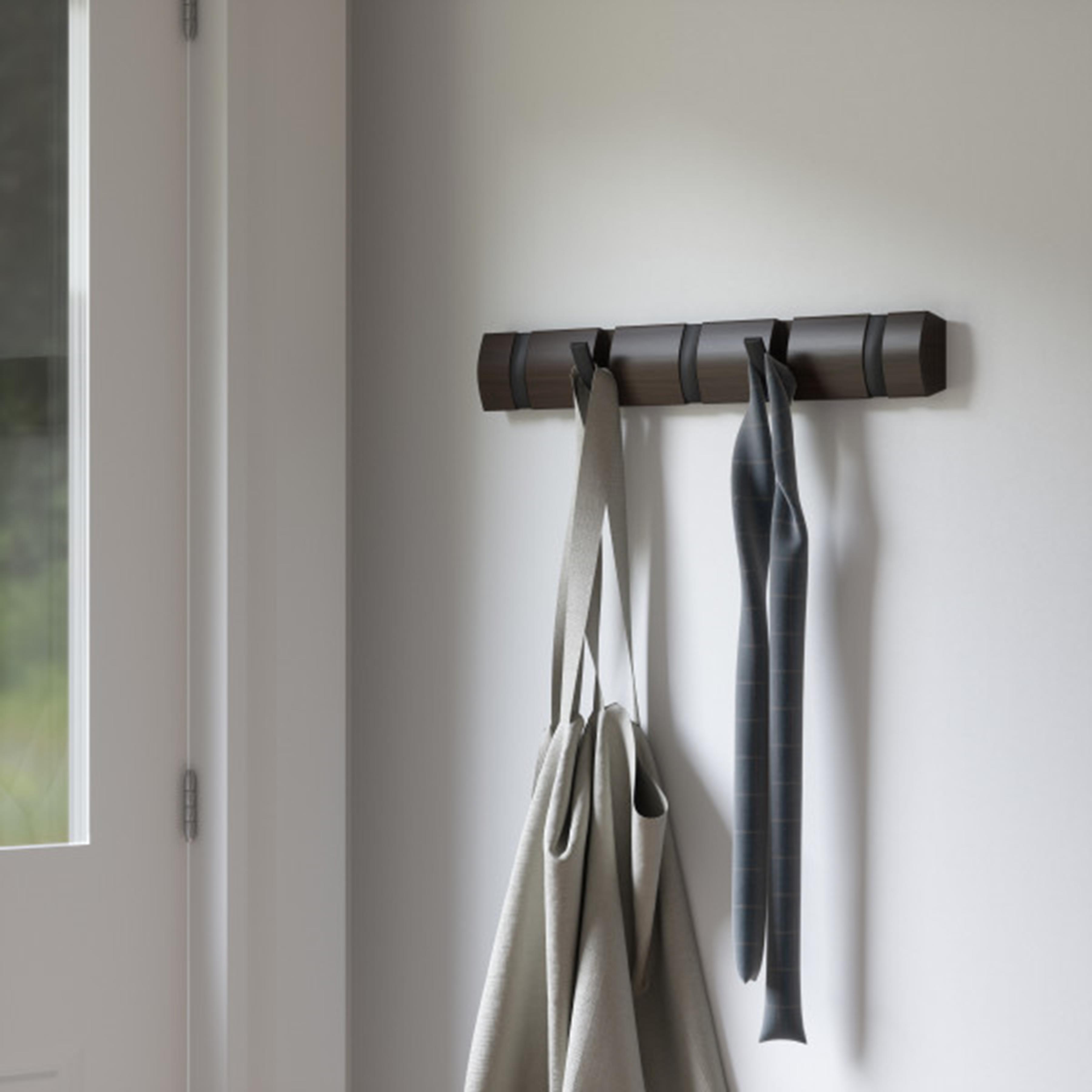 Umbra Flip wieszak 5-punktowy drewno ciemne 318850-048