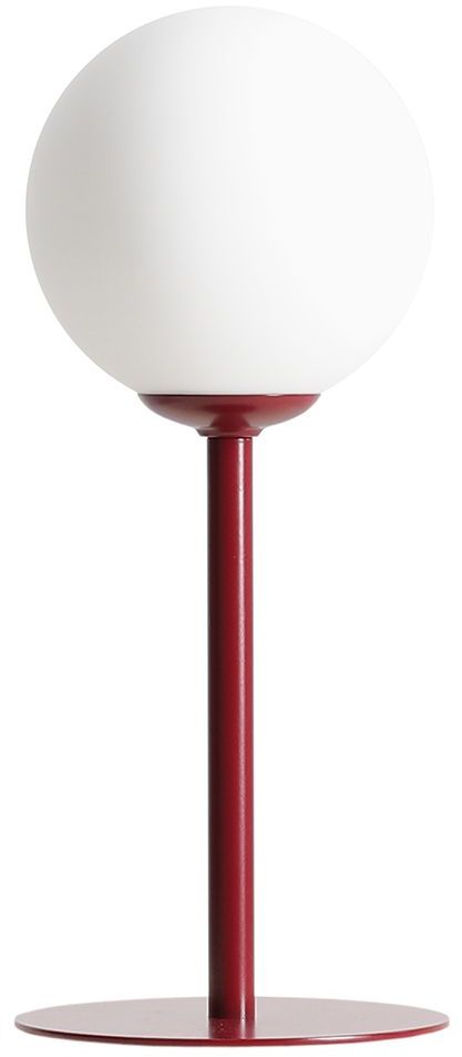 Aldex Pinne lampa stołowa 1x15 W czerwona 1080B15