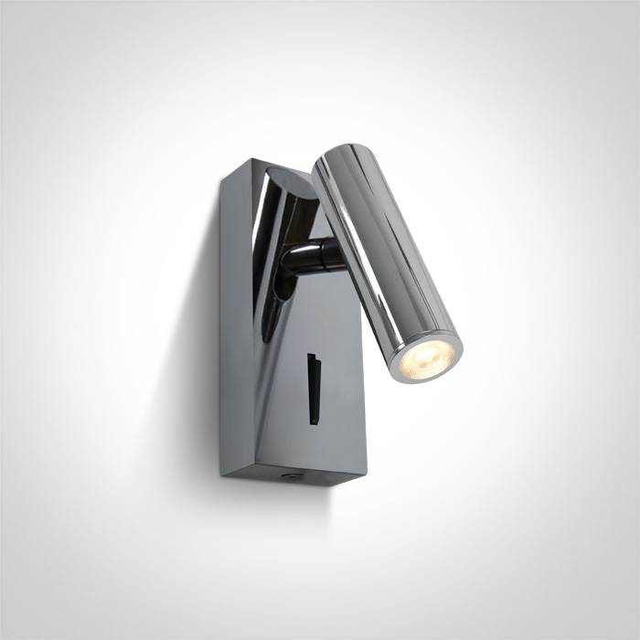 One Light Kandila kinkiet 1x3 W chrom 65746/C/W