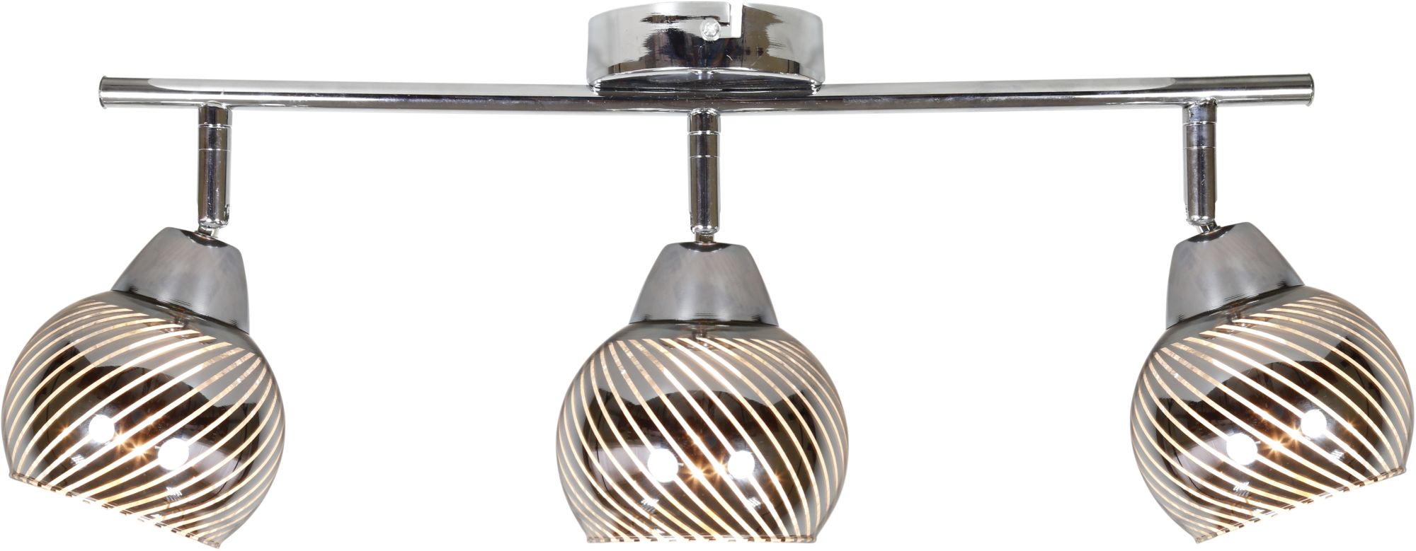 Candellux Fort lampa podsufitowa 3x10W chrom 93-62826