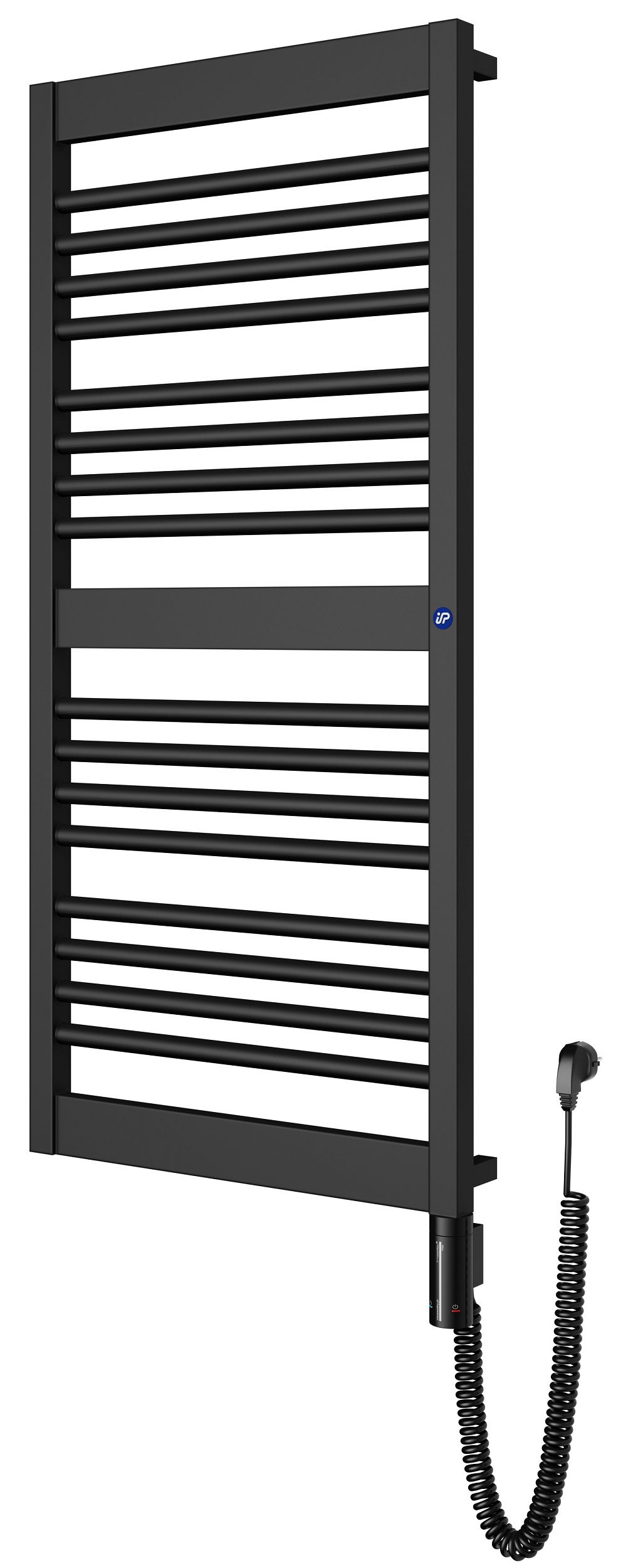 Instal Projekt Frame Electro grzejnik elektryczny 158x50 cm czarny mat FRAE-50/160C31+GH-09C2