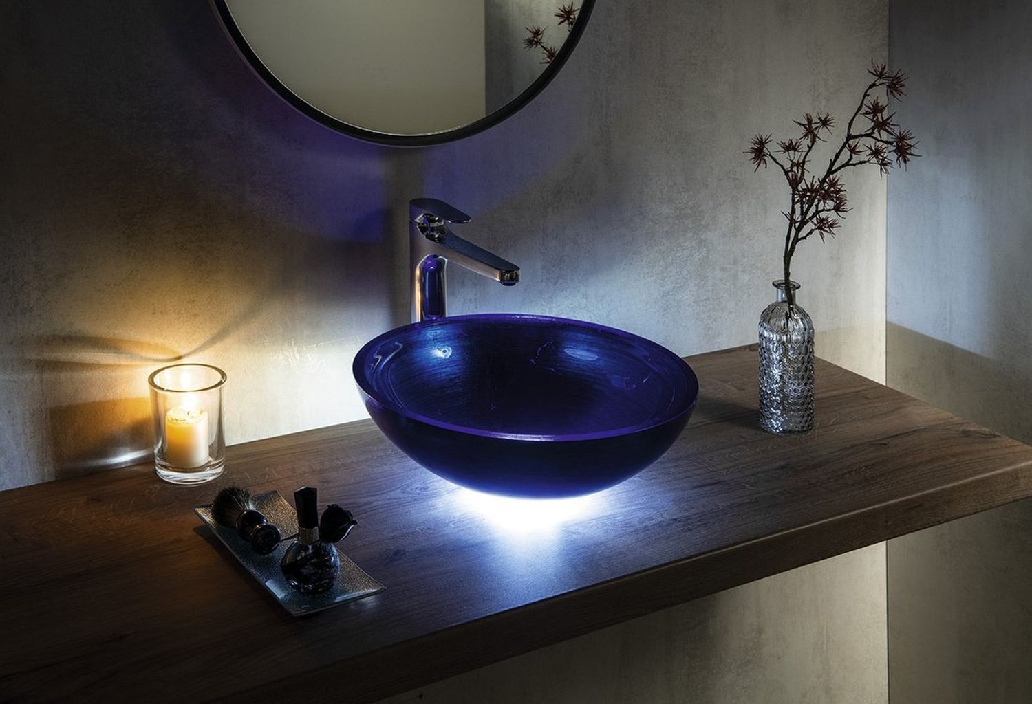 Sapho Ledring oświetlenie pod umywalki szklane WP94051LED