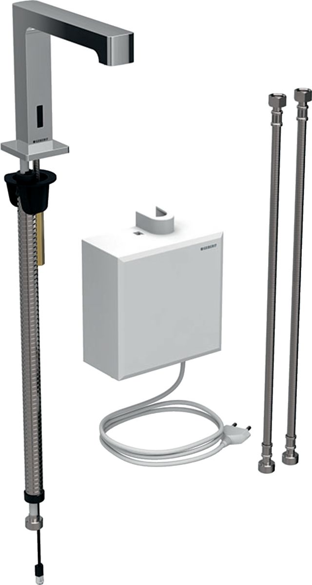 Geberit Brenta bateria umywalkowa stojąca termostatyczna elektroniczna chrom 116.177.21.1