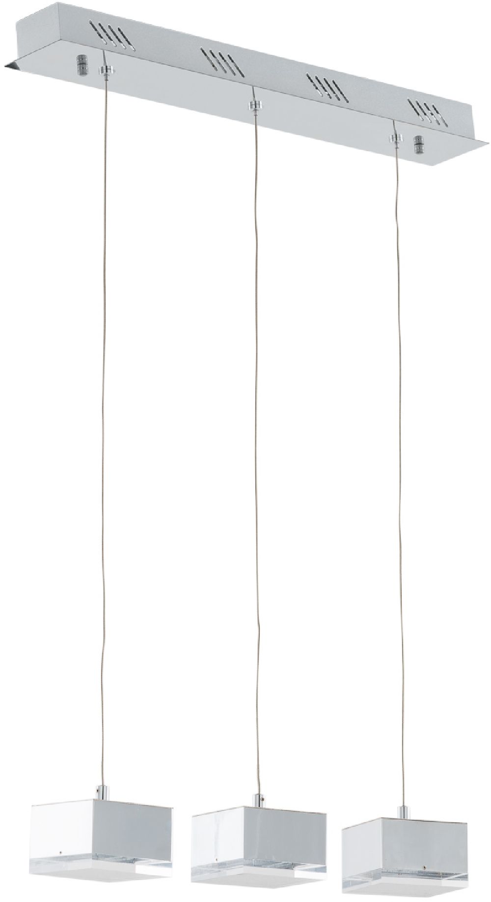Italux Seth lampa wisząca 3x12 W chrom MD14009016-3A