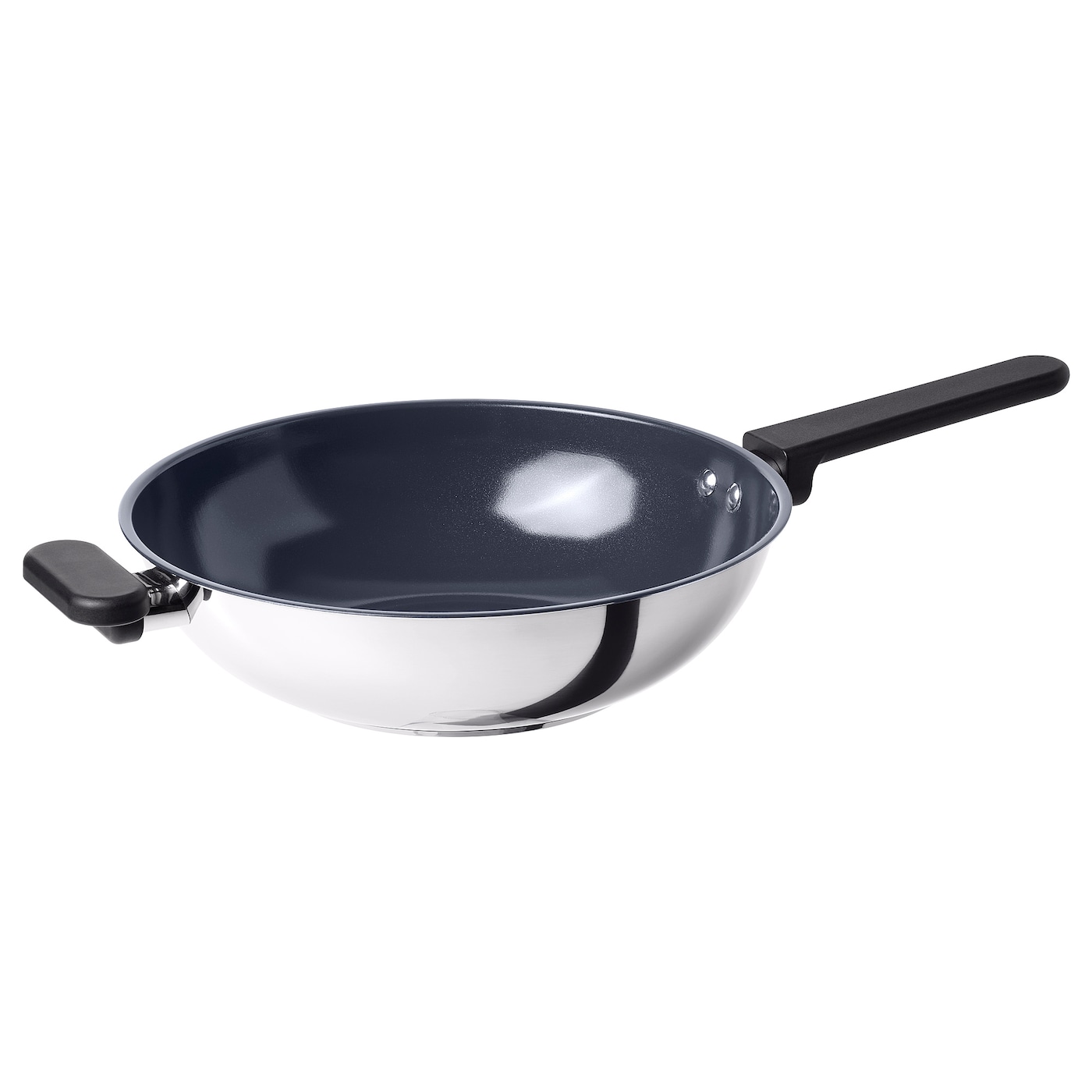 IKEA MIDDAGSMAT wok, powłoka zapobiegająca przywieraniu/stal nierdz, 28 cm