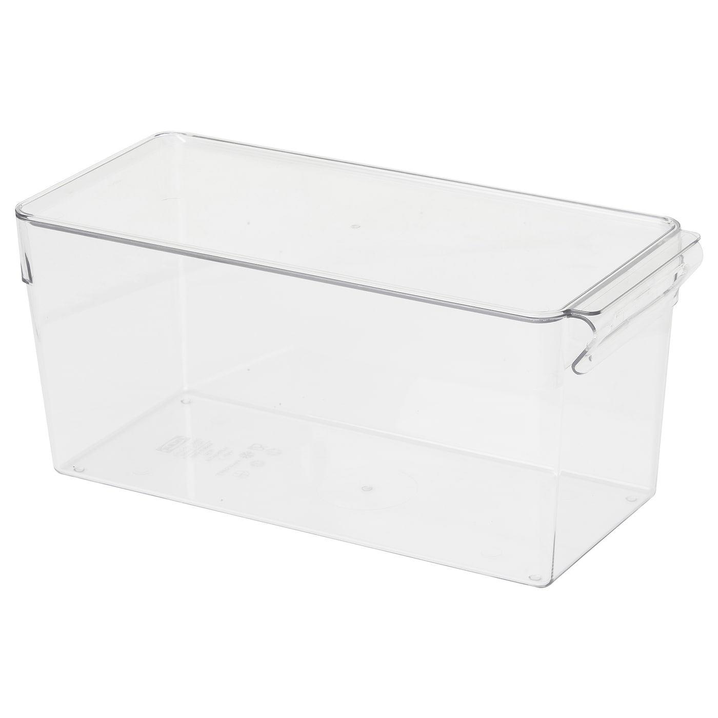 IKEA KLIPPKAKTUS pojemnik do lodówki, przezroczysty, 32x14x14 cm