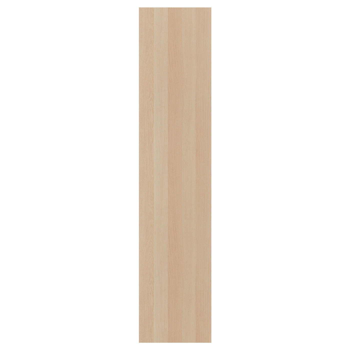 IKEA FORSAND drzwi z zawiasami, imitacja dębu bejcowanego na biało, 50x229 cm