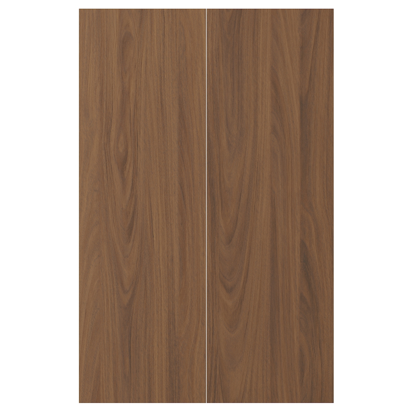 IKEA TISTORP drz sza nar 2 szt, brązowy orzech, 25x80 cm