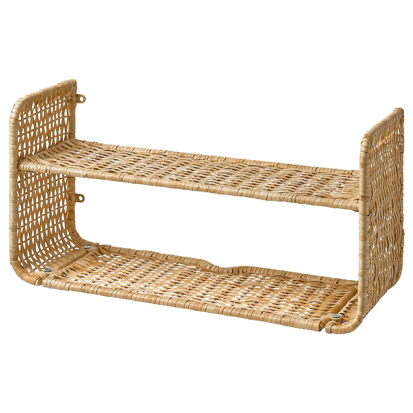 IKEA FRYKSÅS półka ścienna, rattan, 60x20 cm
