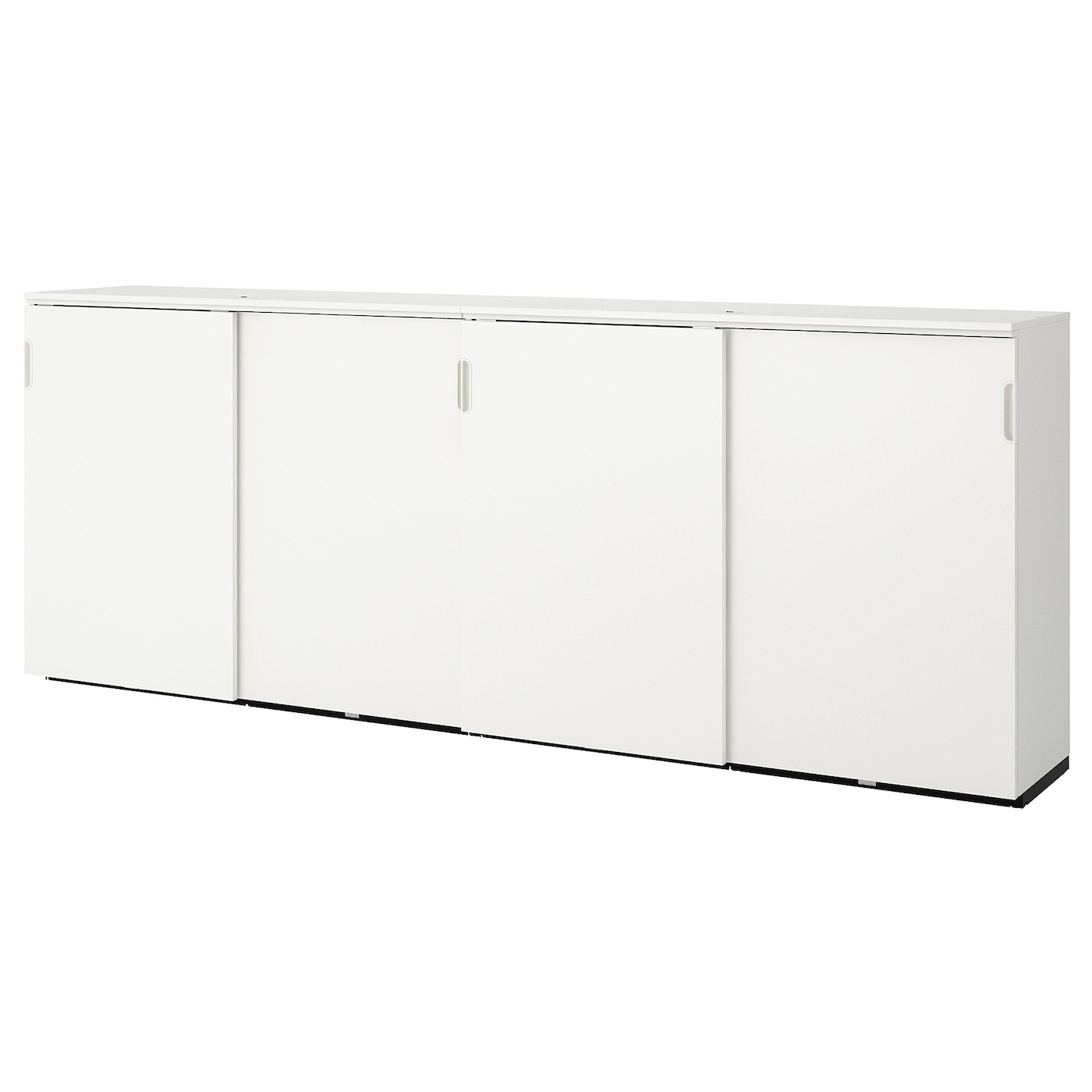 IKEA GALANT kombinacja z drzwiami przesuwnymi, biały, 320x120 cm