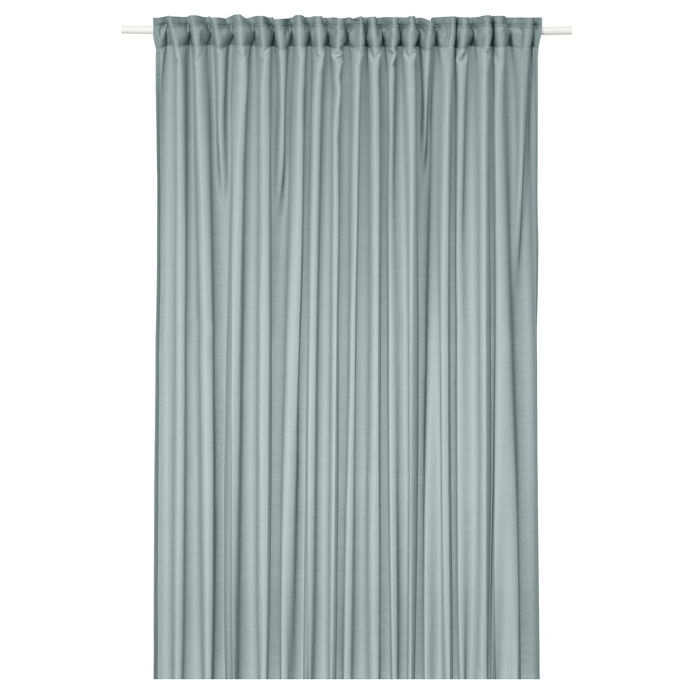 IKEA STENFRÖ firanka, 1 szt, turkusowy/na taśmie, 300x300 cm