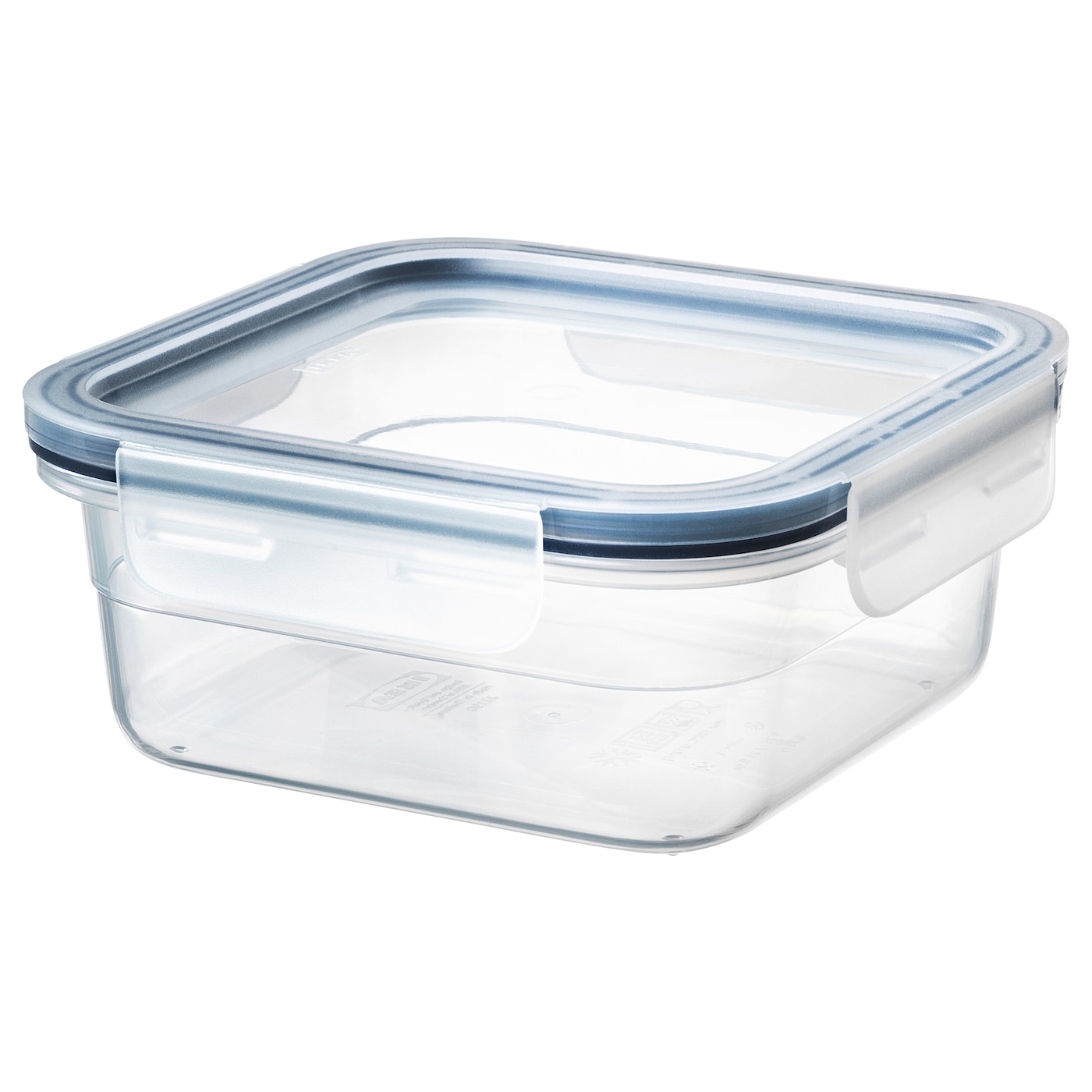 IKEA IKEA 365+ pojemnik na żywność z pokrywką, kwadrat/plastik, 750 ml
