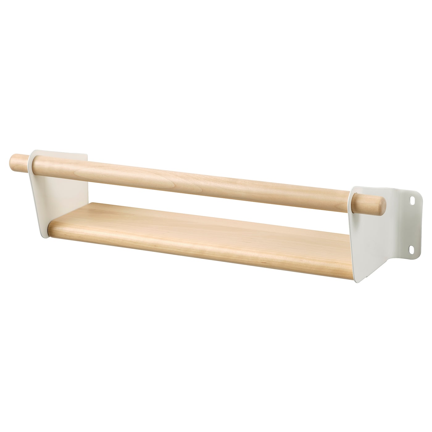 IKEA NEREBY półka ścienna, brzoza, 40x10 cm