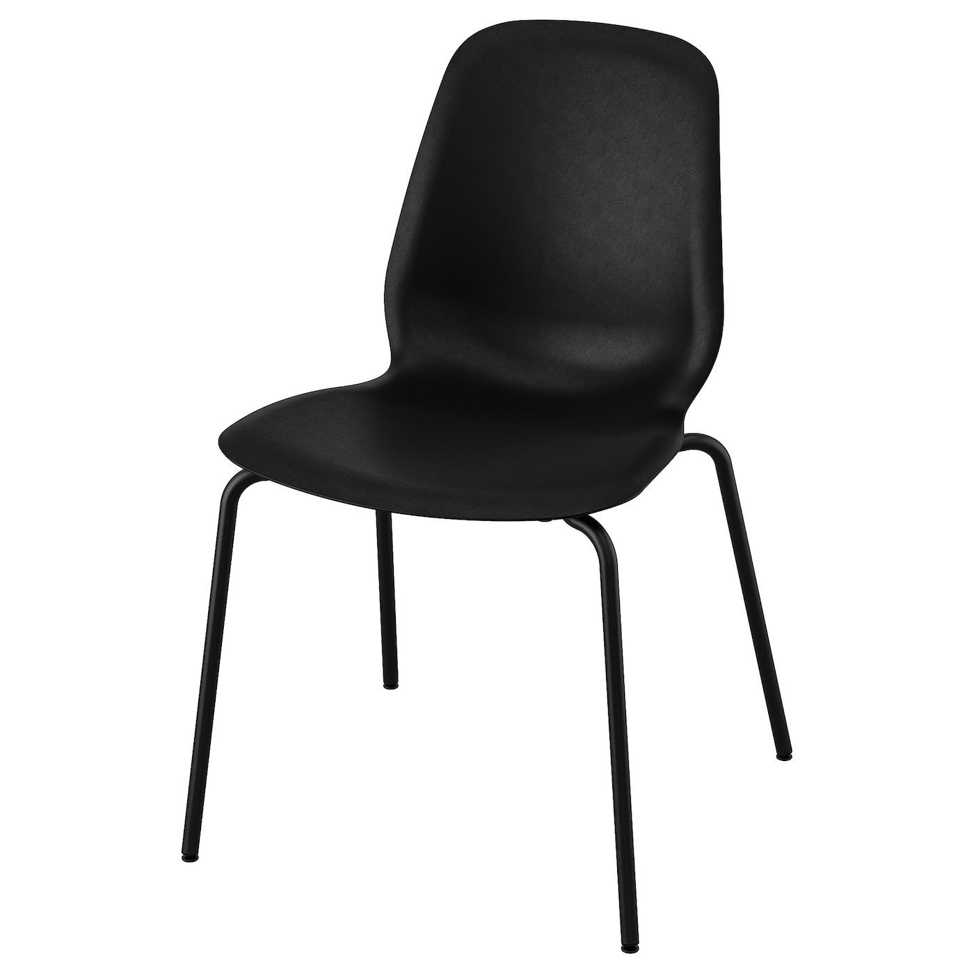 IKEA LIDÅS krzesło, czarny/Sefast czarny, Przetestowano dla: 110 kg