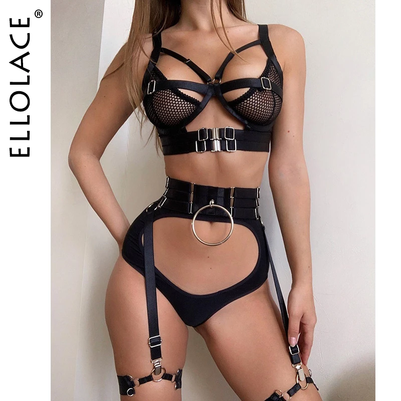 Bielizna damska Ellolace z paskami na piersi e194