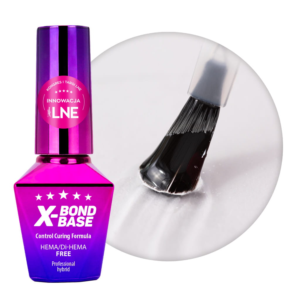 Baza wcierka baza zwiększająca przyczepność manicure pedicure X-Bond Base MollyLac 10 gram