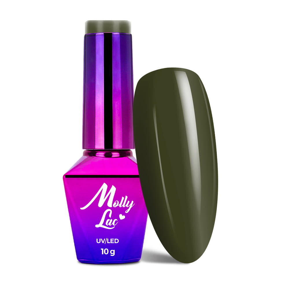 Lakier hybrydowy MollyLac Pure Nature Wild Forest 10 g Nr 108