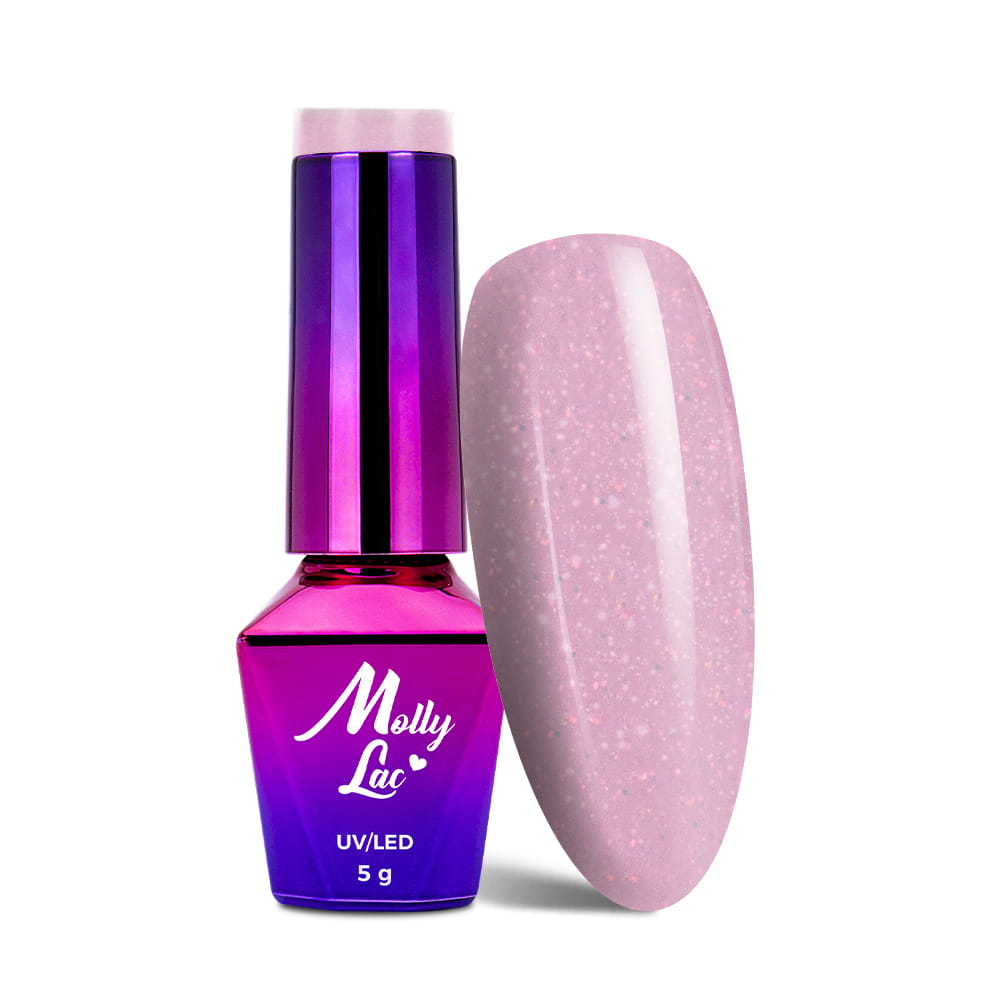 Lakier hybrydowy MollyLac Macarons Berry Kiss 5 g Nr 472