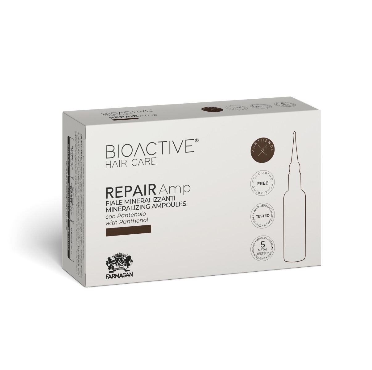 FARMAGAN REPAIR Odbudowujące ampułki do włosów 10x10ml